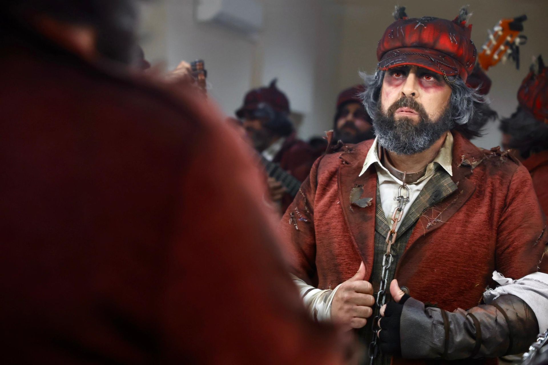 Fotos del día del regreso del &#039;Yuyu&#039; al Falla: ni el camarero Cristian Ventura se lo quiso perder