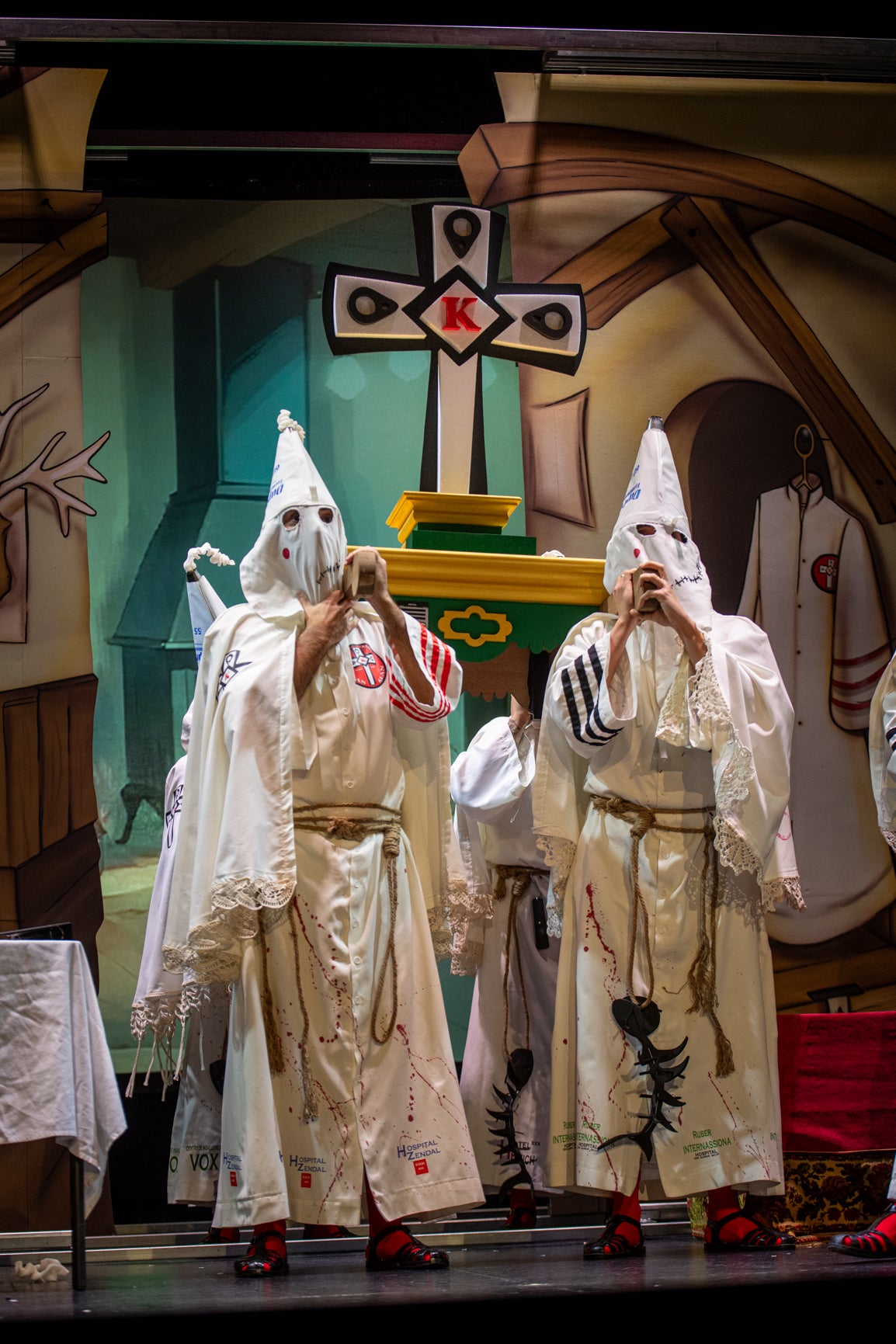 Fotos: el cuarteto Ku Klux Klan Klan en cuartos del COAC 2025