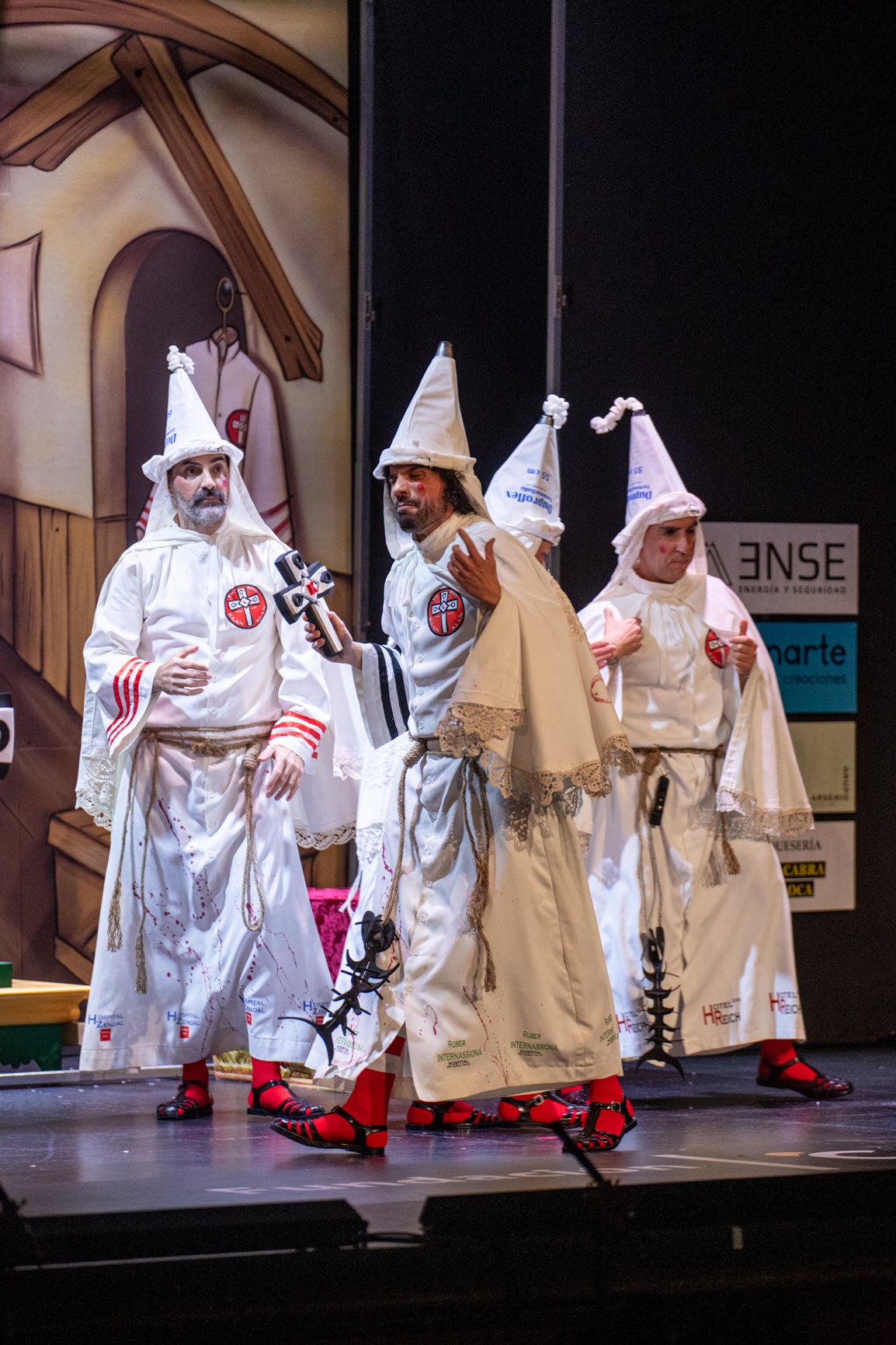 Fotos: el cuarteto Ku Klux Klan Klan en cuartos del COAC 2025