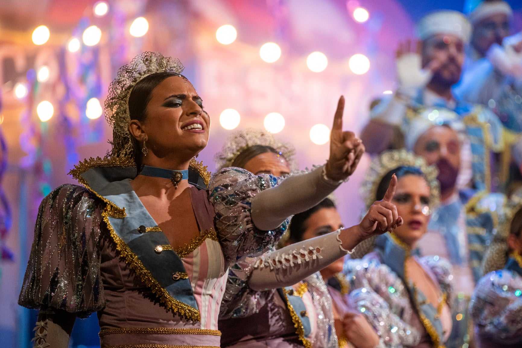 Fotos: Coro &#039;Cádiz, el show&#039; en cuartos