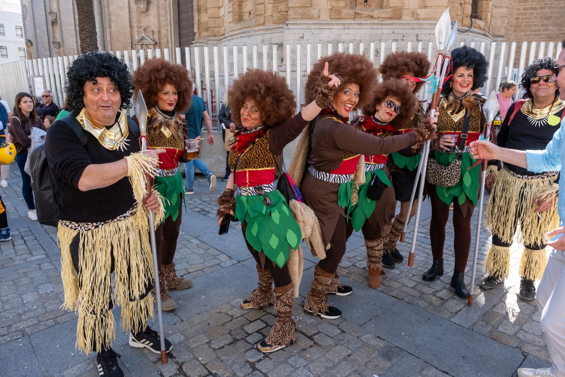 El ambiente del primer sábado de Carnaval, en imágenes