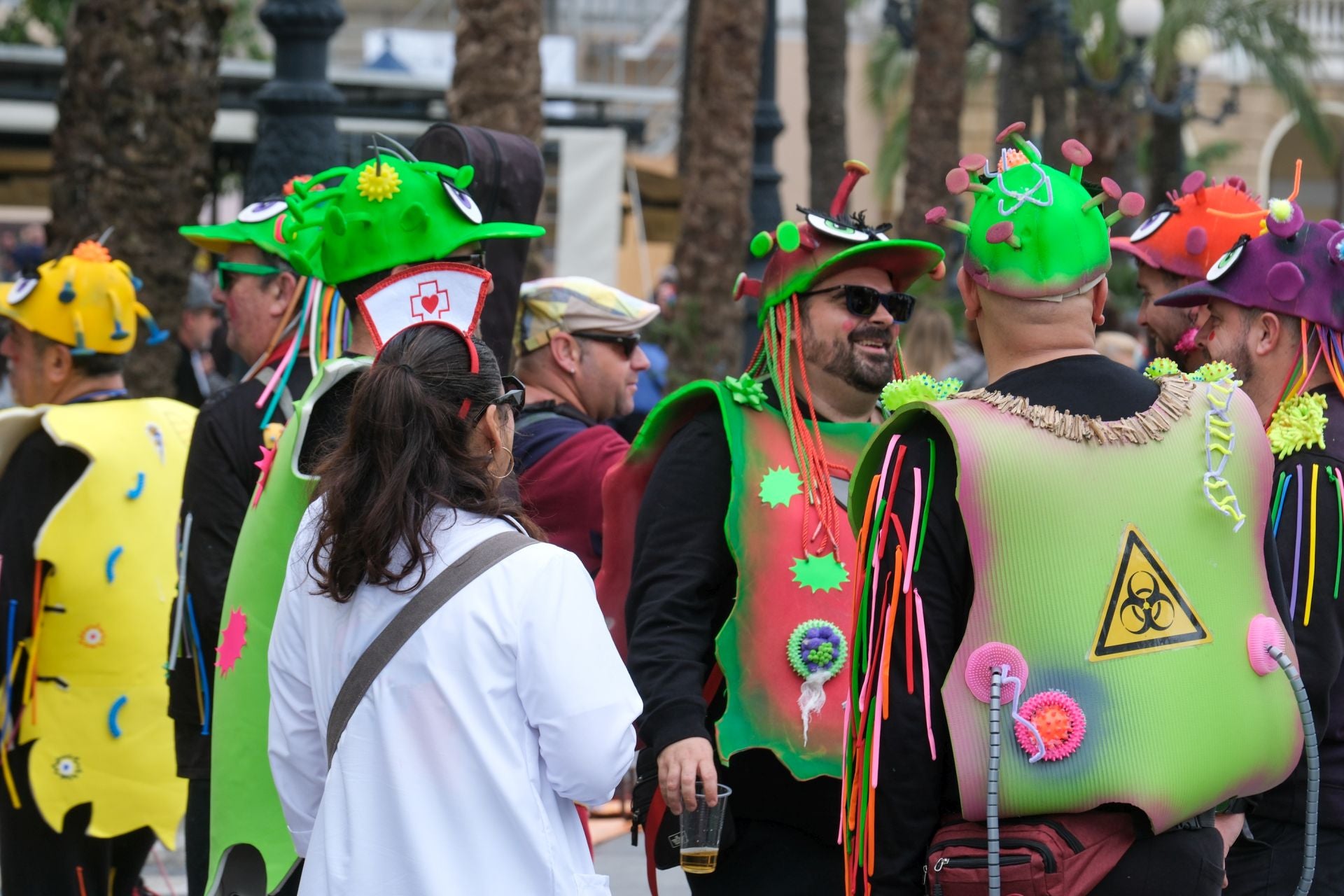 El ambiente del domingo de Carnaval, en imágenes