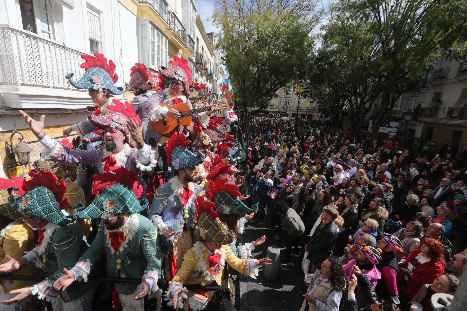 Fotos: Carrusel de coros en el segundo sábado de Carnaval de Cádiz