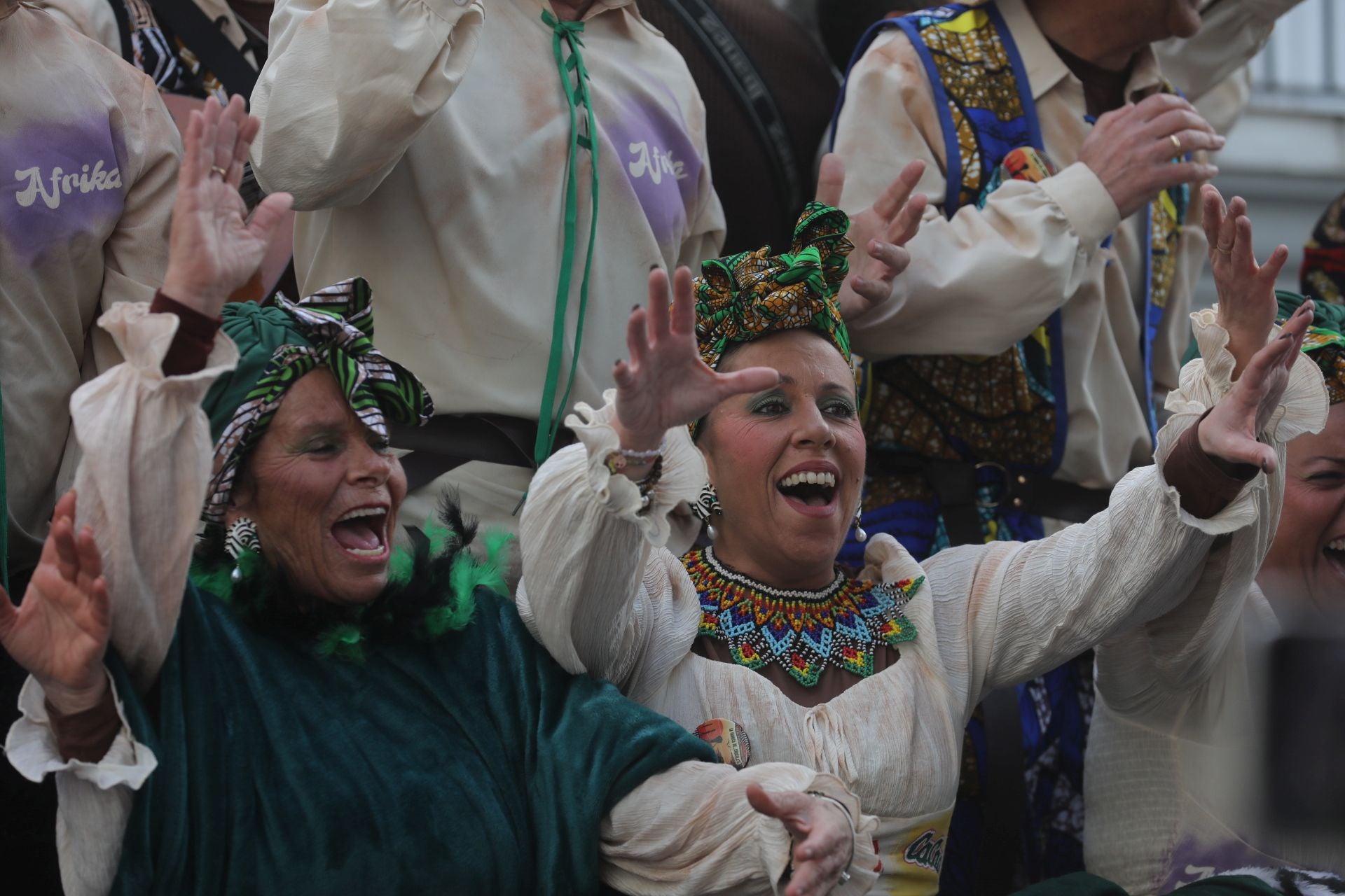 Fotos: Carrusel de coros en el segundo sábado de Carnaval de Cádiz