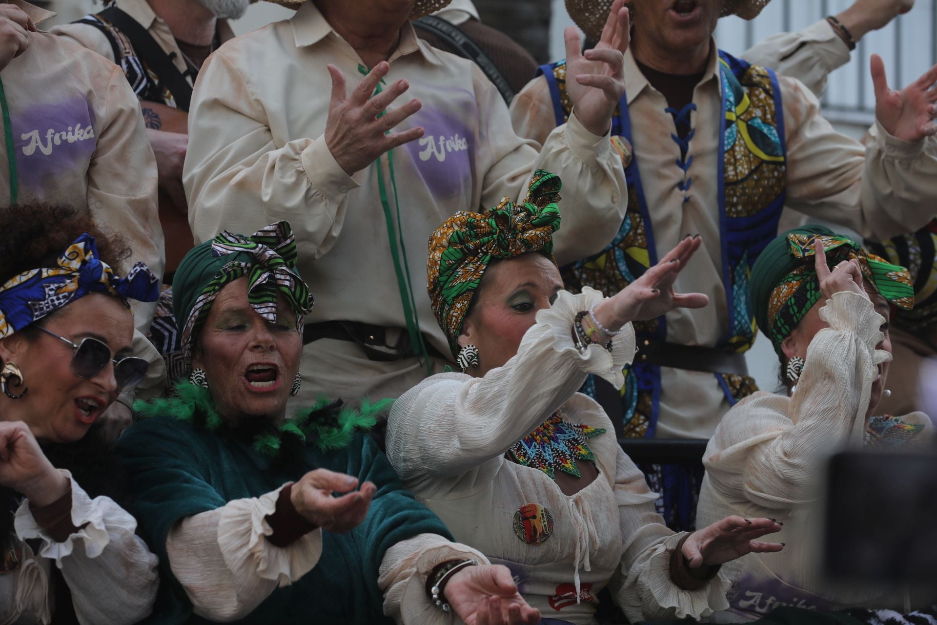 Fotos: Carrusel de coros en el segundo sábado de Carnaval de Cádiz