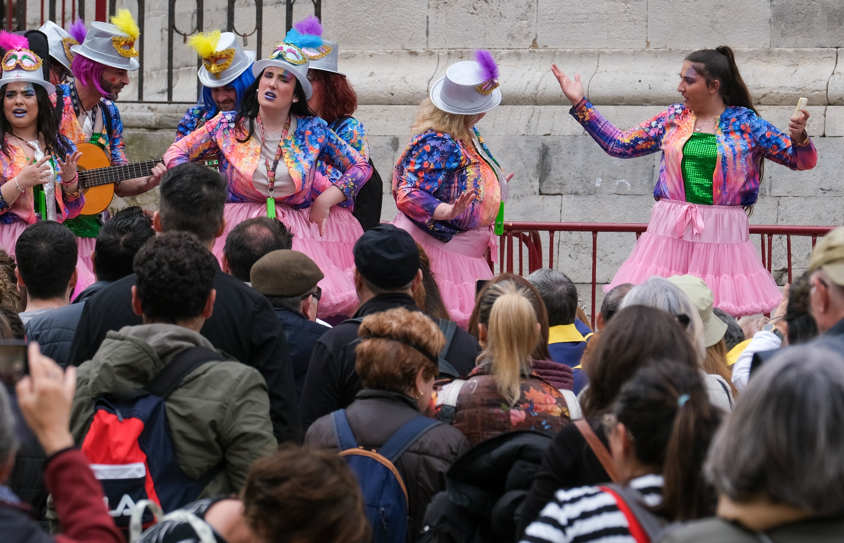 Tregua de lluvia para disfrutar del Carnaval Chiquito