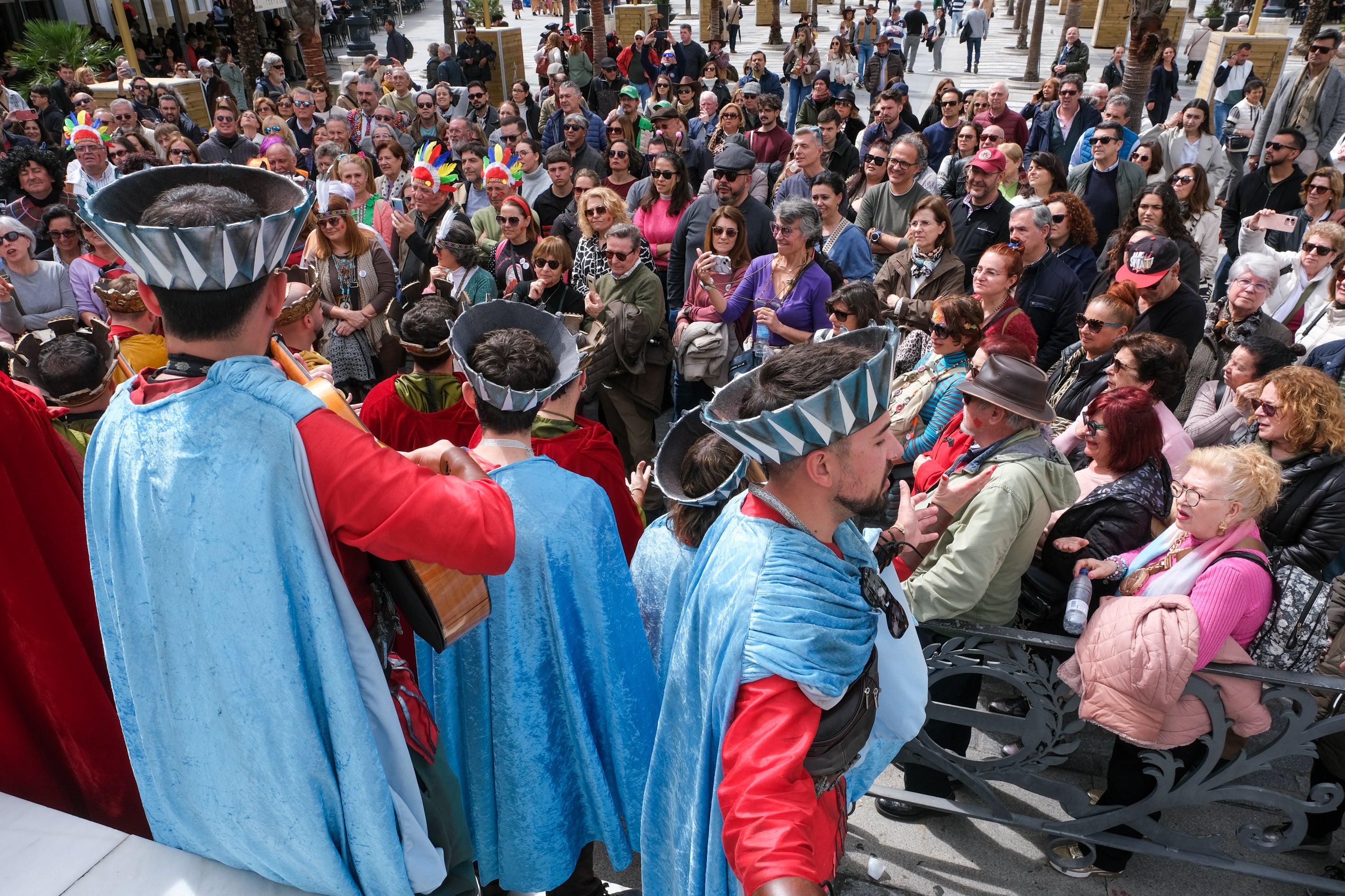 Tregua de lluvia para disfrutar del Carnaval Chiquito