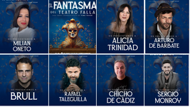 El fantasma del Teatro Falla: todos los intérpretes y fechas de las actuaciones de la nueva obra de Tino Tovar