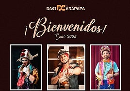 Altas y bajas en la comparsa de David Carapapa para el Carnaval de Cádiz 2026