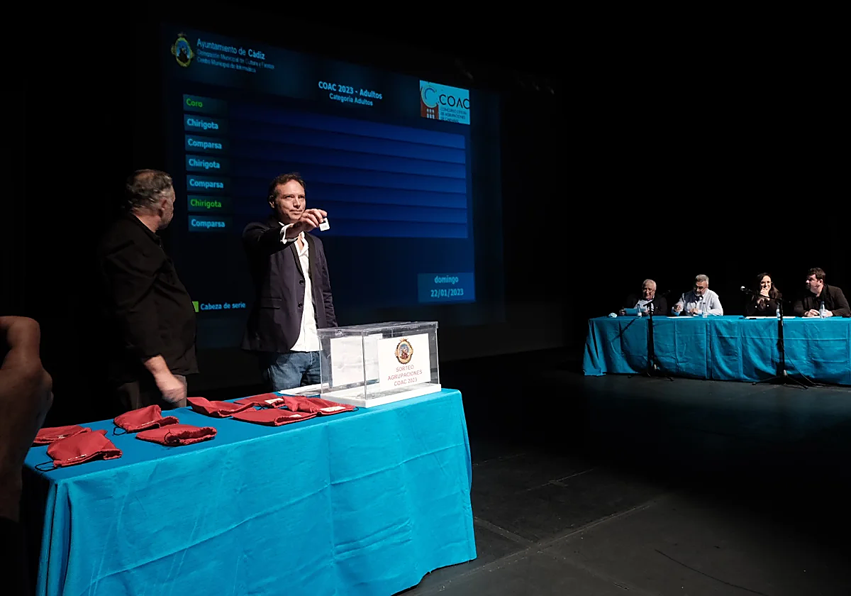 El sorteo del COAC 2026 se convierte en una gran gala abierta al público con invitados, sorpresas y retransmisión en directo desde el Palacio de Congresos