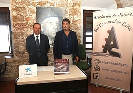 Sergio González, de Caixabank, y Francis Sevilla Pecci, de Autores