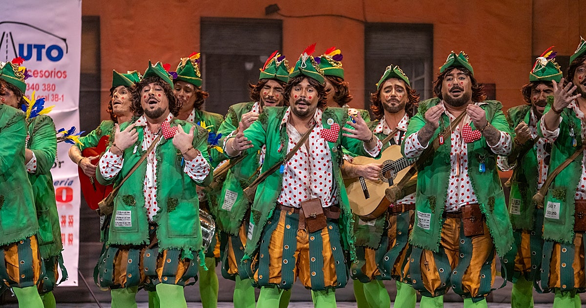 ‘Los Robin’: Flechazos de crítica y puntería chirigotera para asaltar las semifinales