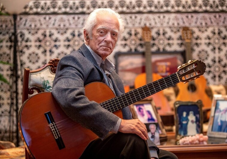 Grandes artistas del flamenco en la gala homenaje a Manolo Sanlúcar en el Teatro Villamarta