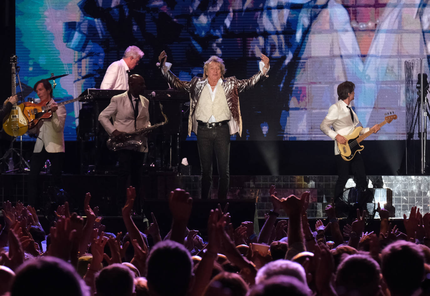 Rod Stewart, el rock incombustible