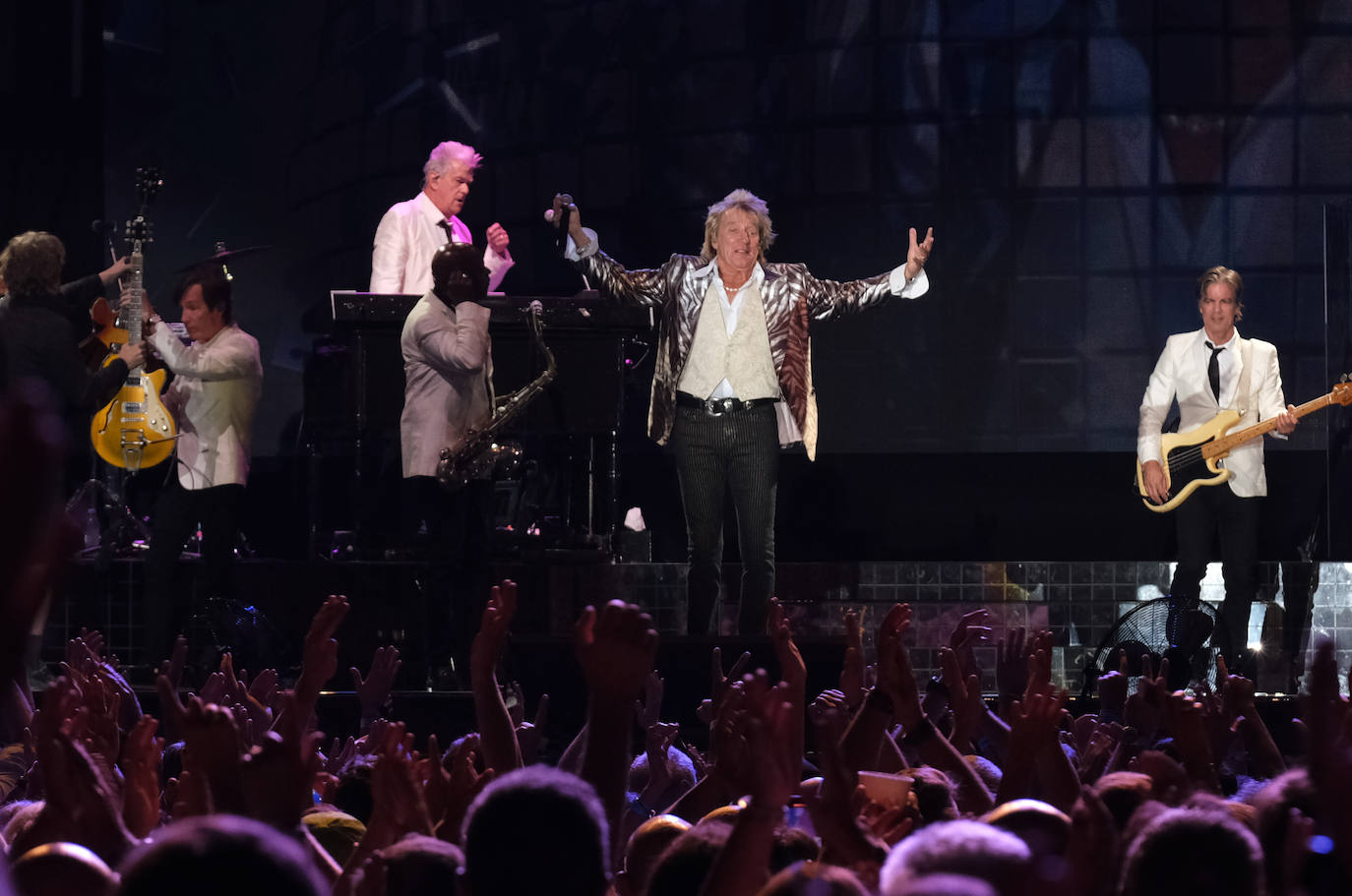 Rod Stewart, el rock incombustible