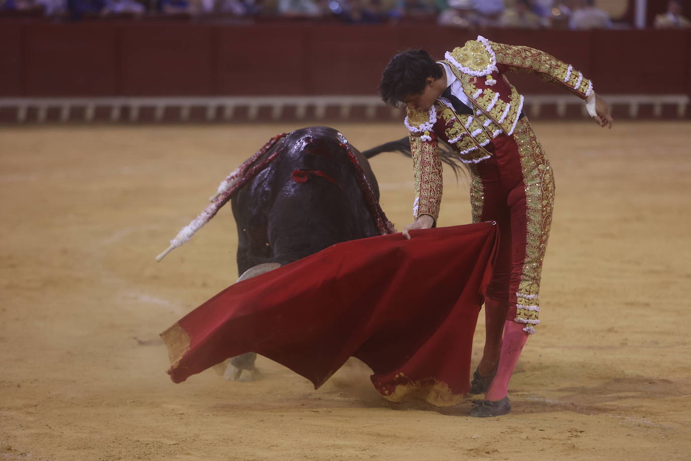 Fotos: Roca Rey sufre una cornada en la tarde de toros de El Puerto