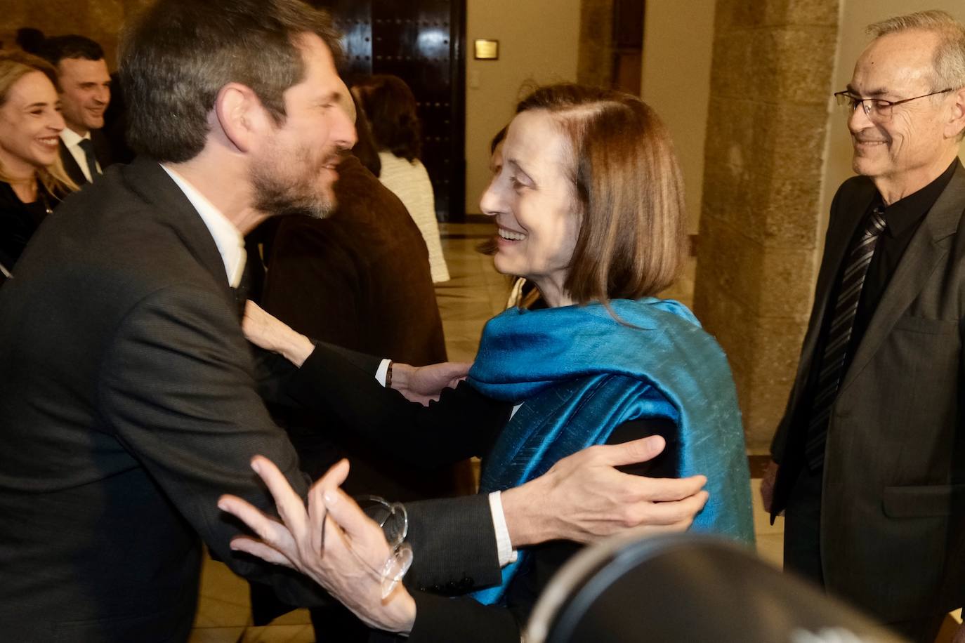 Fotos: Recepción de Ernest Urtasun a los galardonados con las Medallas al Mérito de Bellas Artes 2022