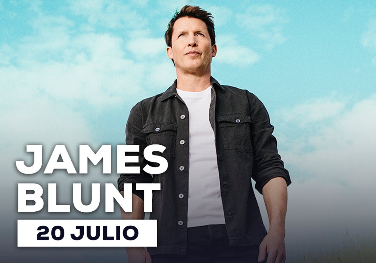 La música de James Blunt llega este sábado a Chiclana