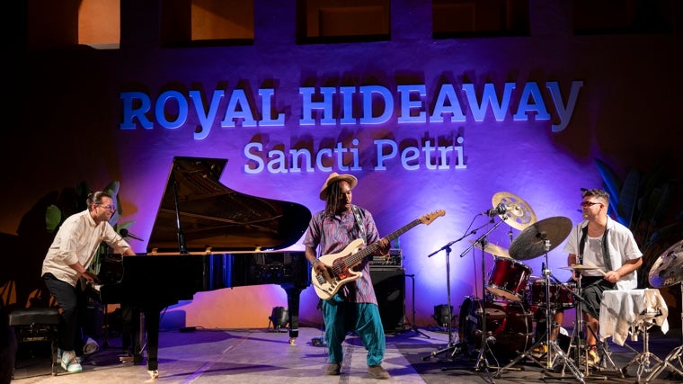 Momento del concierto de Alfredo Rodríguez Trío con Michael Olivera y Yarel Hernández.