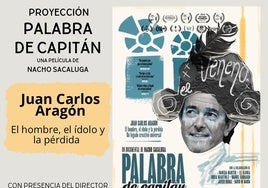 'Palabra de Capitán', la película de Juan Carlos Aragón, se emitirá esta noche en su barrio y de forma gratuita