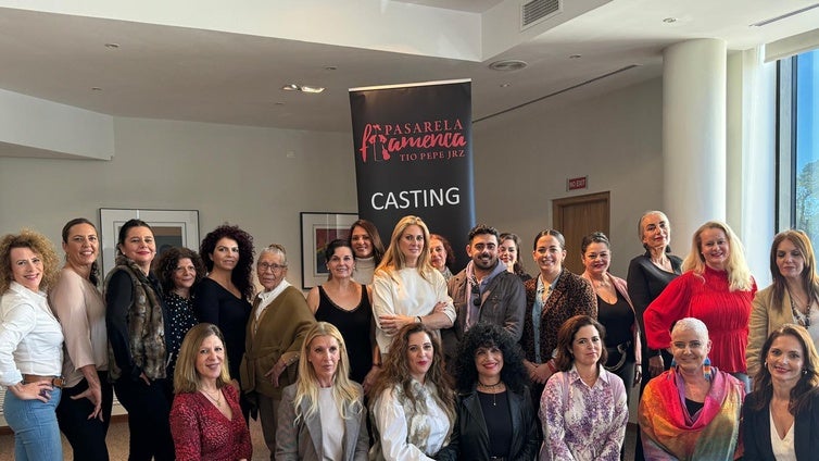 Mujeres mayores de 45 buscan ser modelos flamencas por un día en Jerez