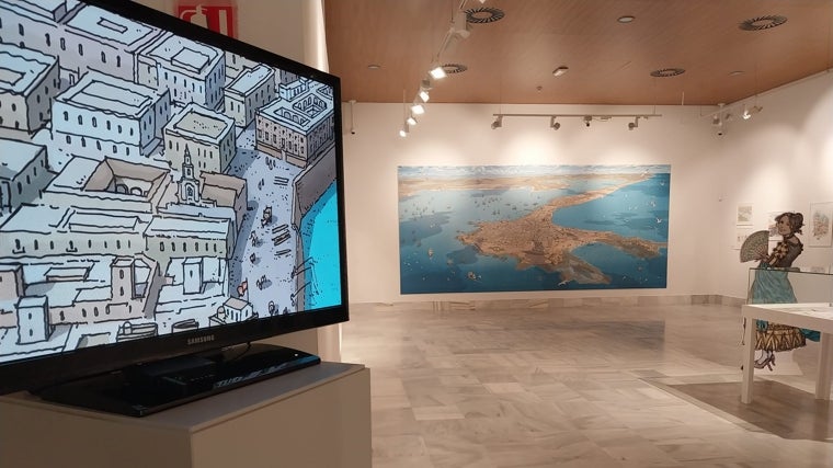 La ciudad de Cádiz en 1812 al detalle a través del lenguaje y el universo ilustrativo de Arturo Redondo