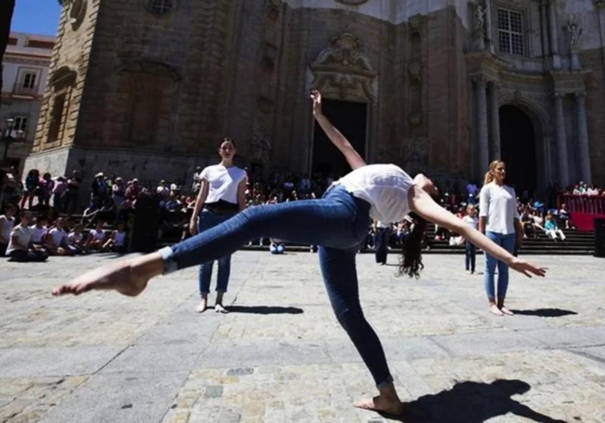 Imagen de uno de los eventos de Cádiz en Danza en 2024