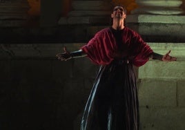 El actor gaditano Néstor Rubio repite en el Festival de Teatro Clásico de Mérida con Ifigenia