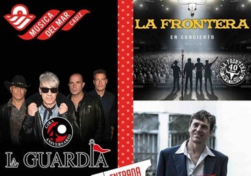 Los 80 llegan este viernes a Música del Mar con La Guardia, La Frontera y Javier Ojeda