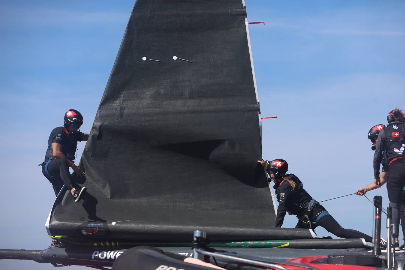 Disfruta de las mejores imágenes del primer día de SailGP en Cádiz