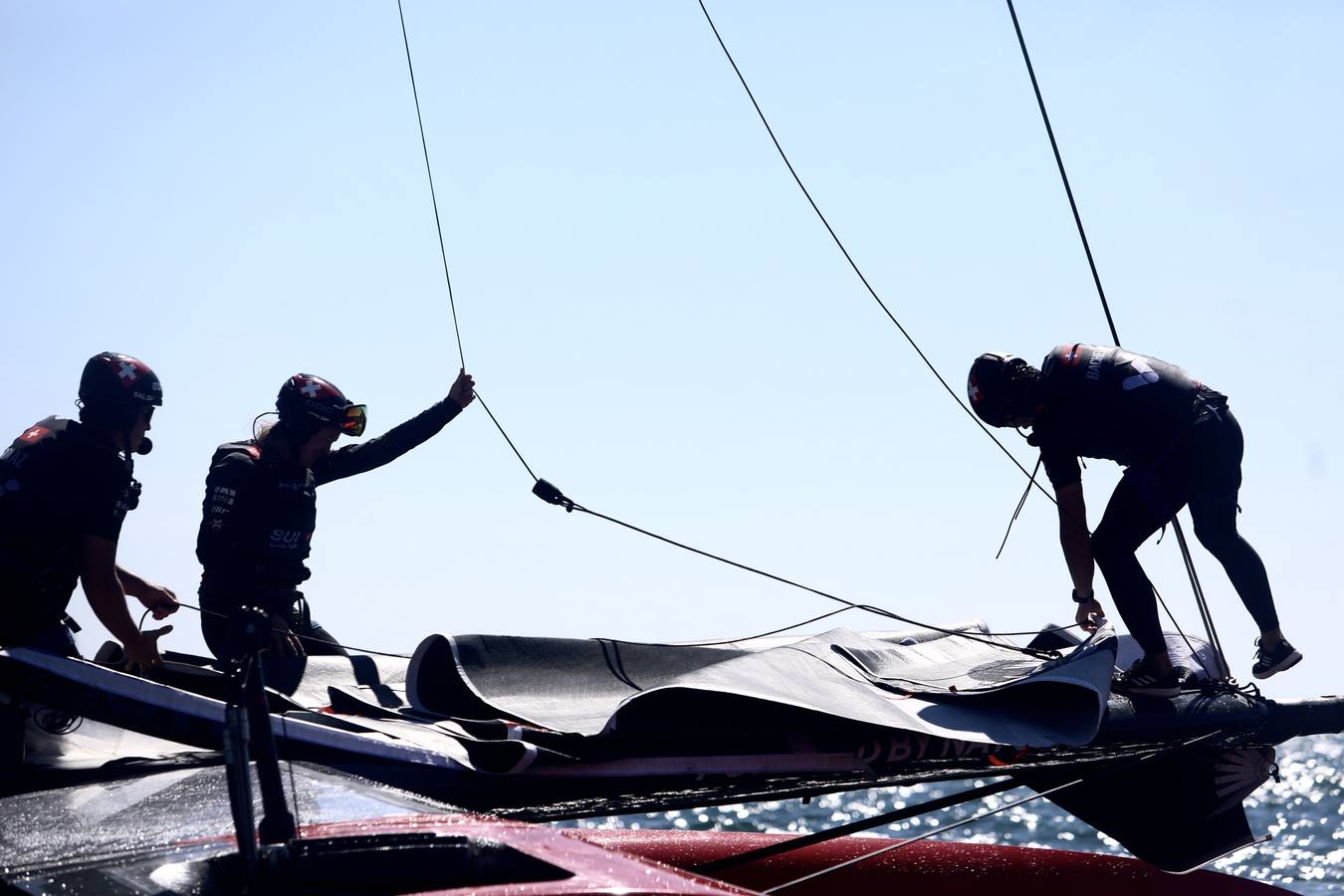 Disfruta de las mejores imágenes del primer día de SailGP en Cádiz