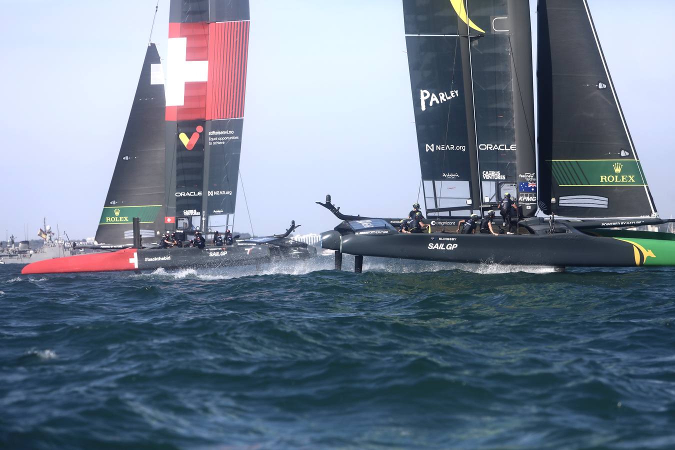 Disfruta de las mejores imágenes del primer día de SailGP en Cádiz