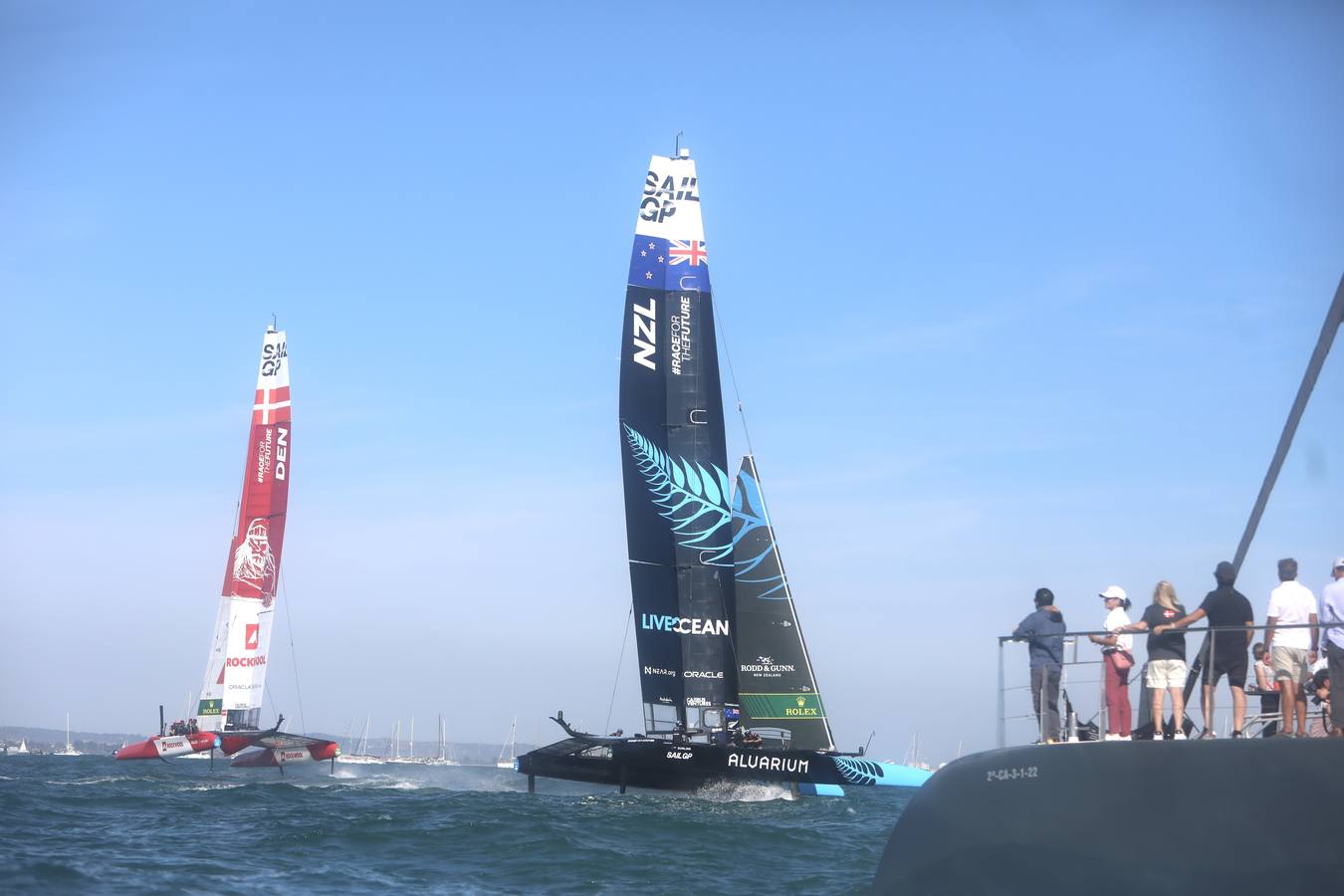 Disfruta de las mejores imágenes del primer día de SailGP en Cádiz