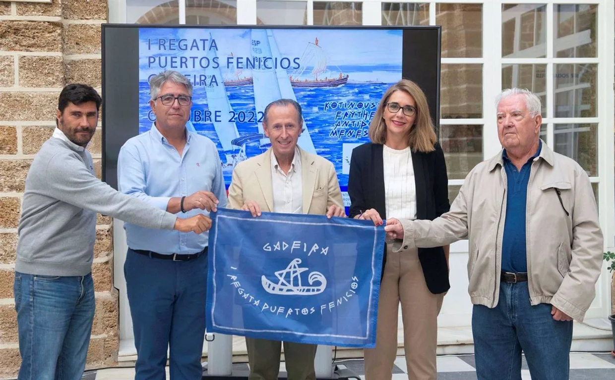 Presentación de la I Regata de los Puertos Fenicios 'Gadeira'