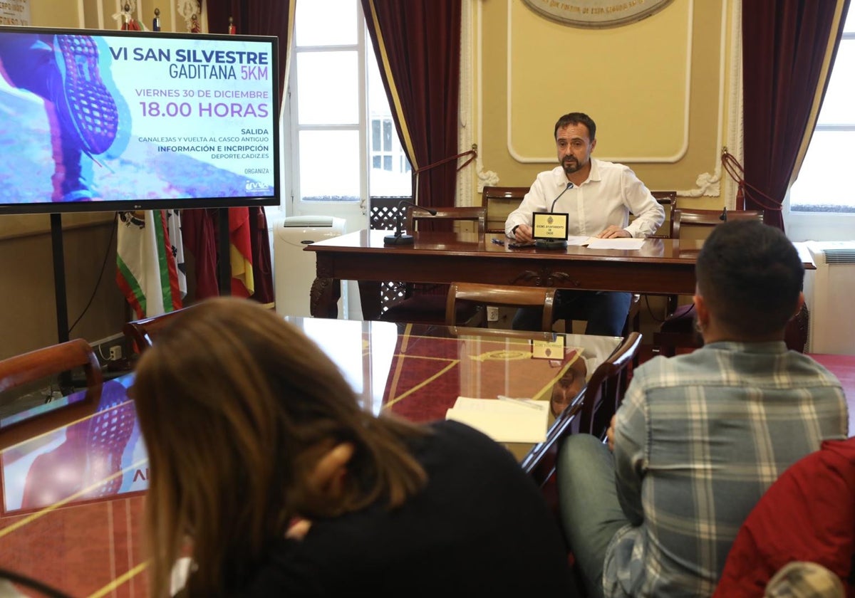 El concejal de Deportes, José Ramón Páez.