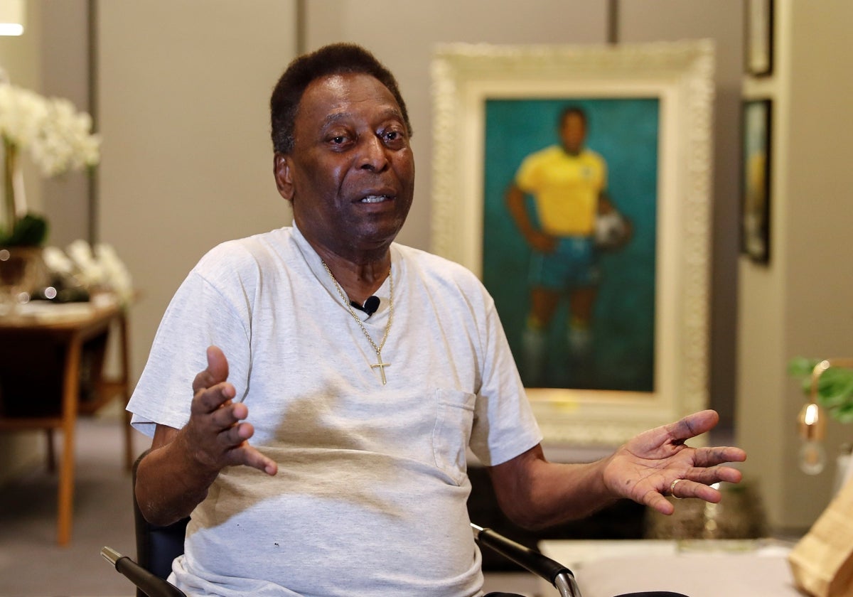 Edson Arantes do Nascimento 'Pelé'.