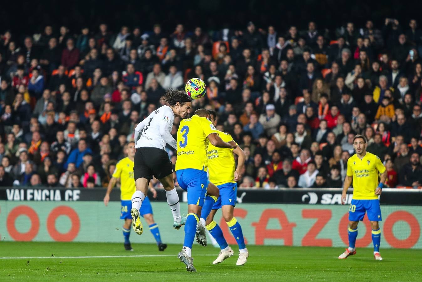 Fotos: El encuentro Valencia-Cádiz, en imágenes