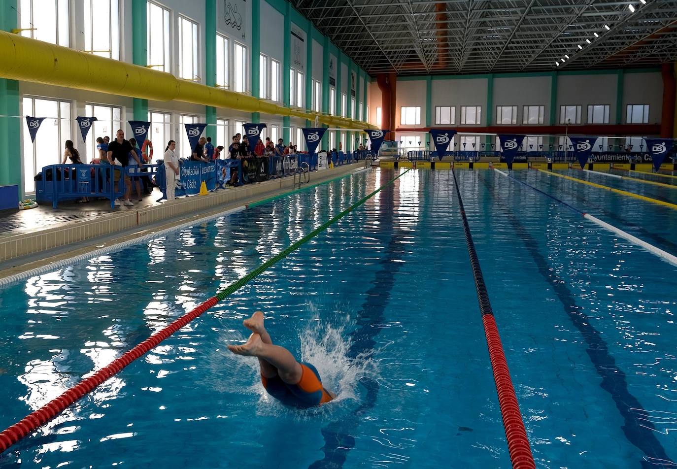 Fotos: Ambiente de gala en el campeonato andaluz de natación que se celebra en Cádiz