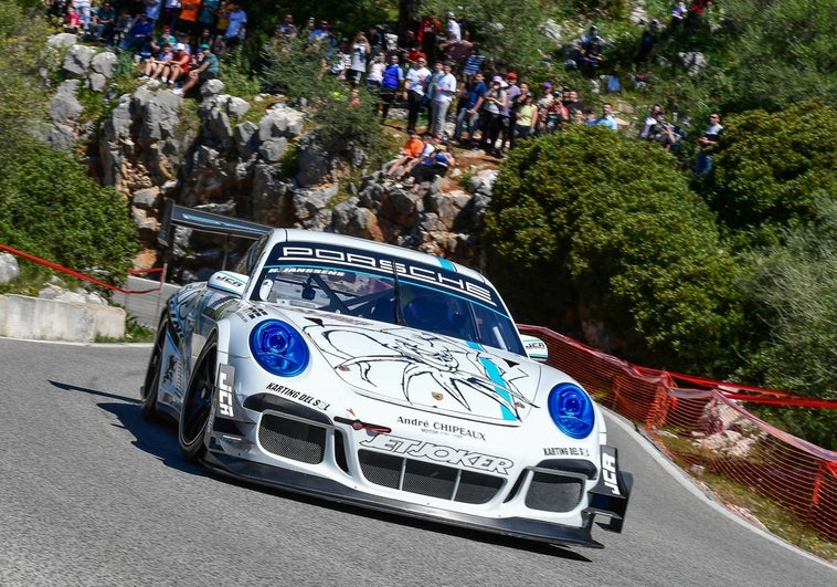 Humberto Janssens marca la pauta en la Sierra de Grazalema