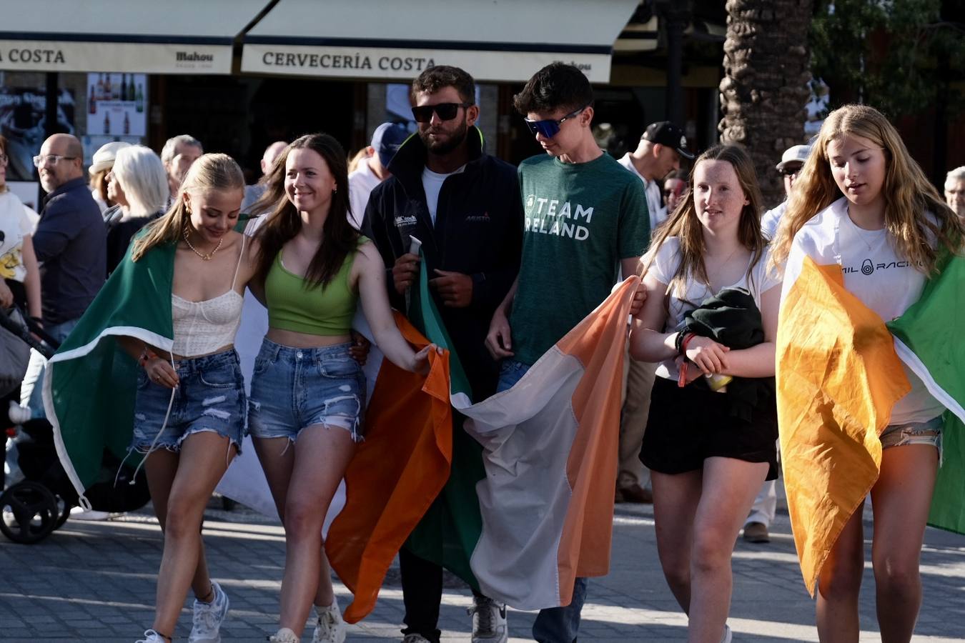 Fotos: Desfile de banderas del Campeonato de Europa de ILCA 4