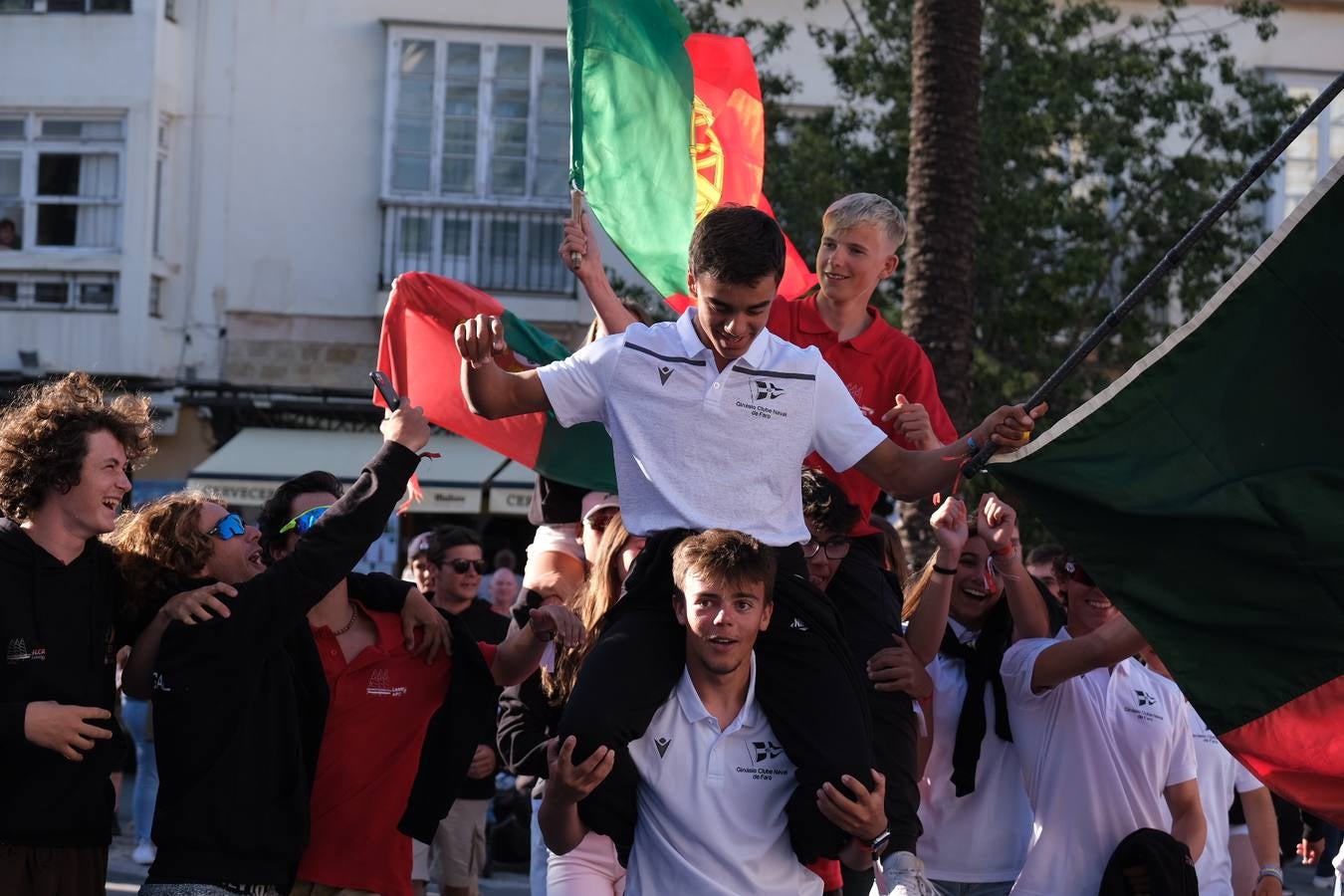 Fotos: Desfile de banderas del Campeonato de Europa de ILCA 4