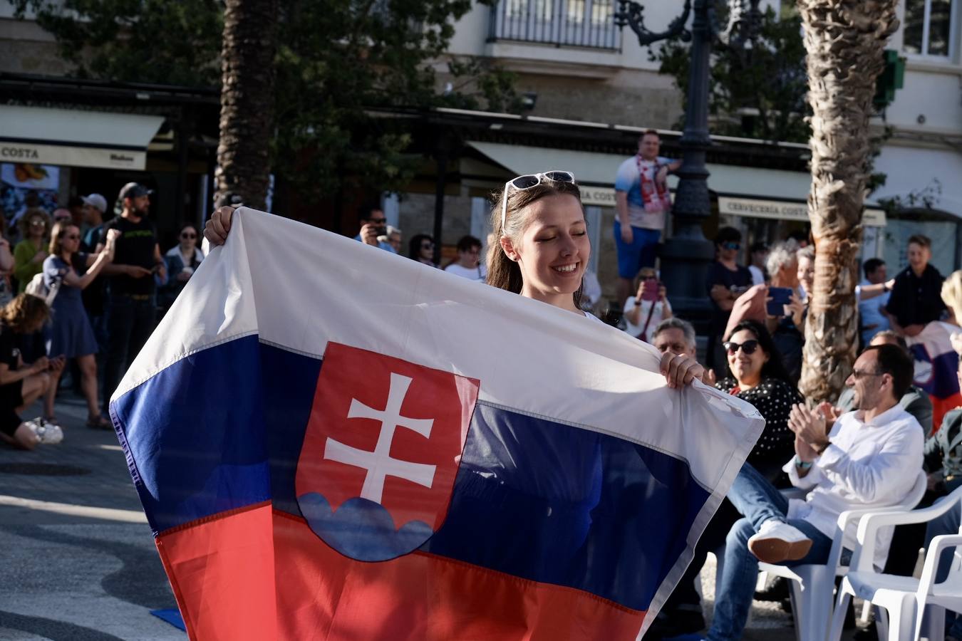 Fotos: Desfile de banderas del Campeonato de Europa de ILCA 4