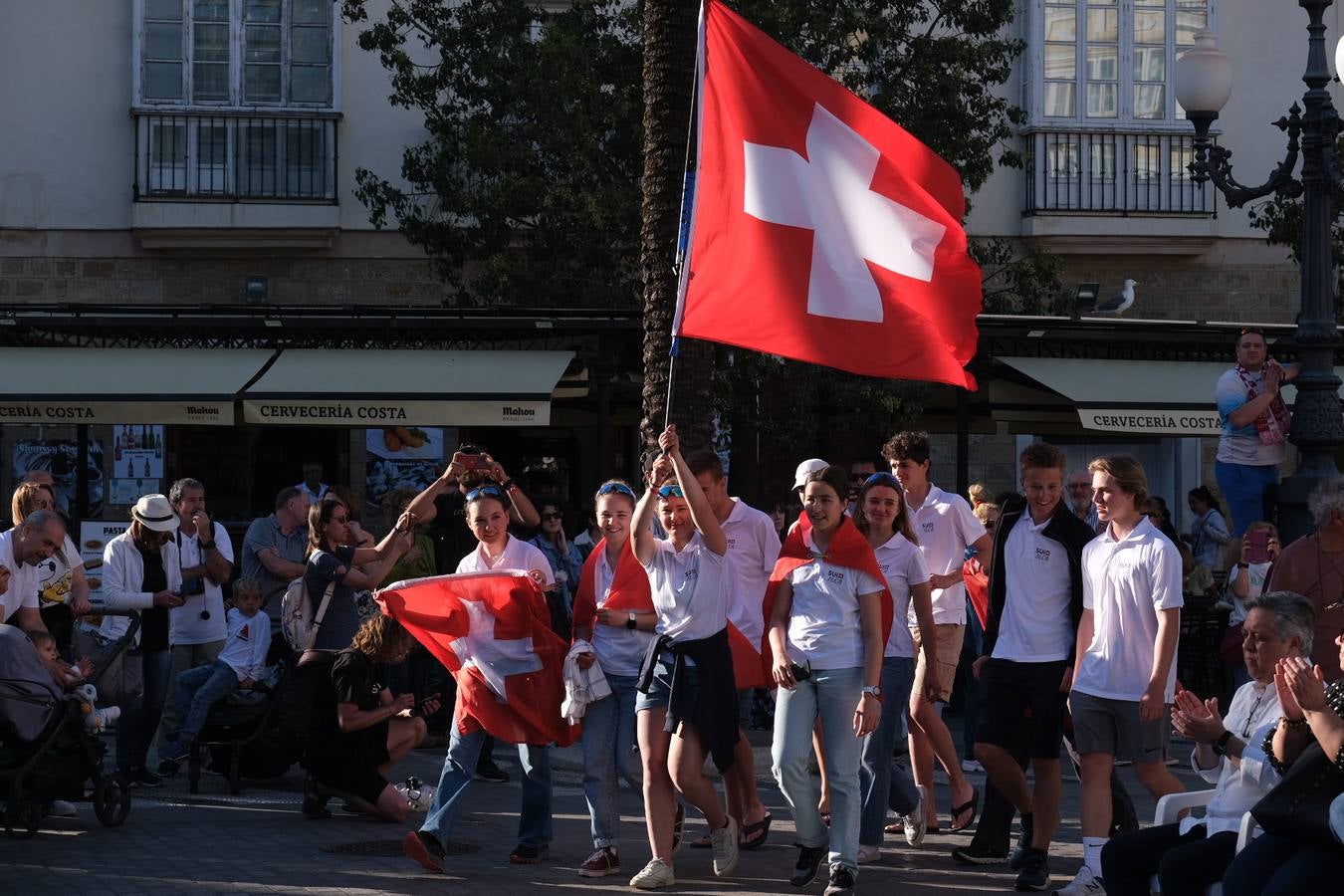 Fotos: Desfile de banderas del Campeonato de Europa de ILCA 4