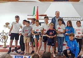 Brillante disputa del Campeonato Provincial Cádiz - Sevilla de Optimist