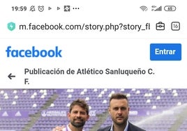 Cala y Coke salen al rescate del Atlético Sanluqueño