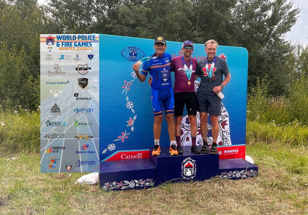 Francisco José Medina uqedó subcampeón en MTB.