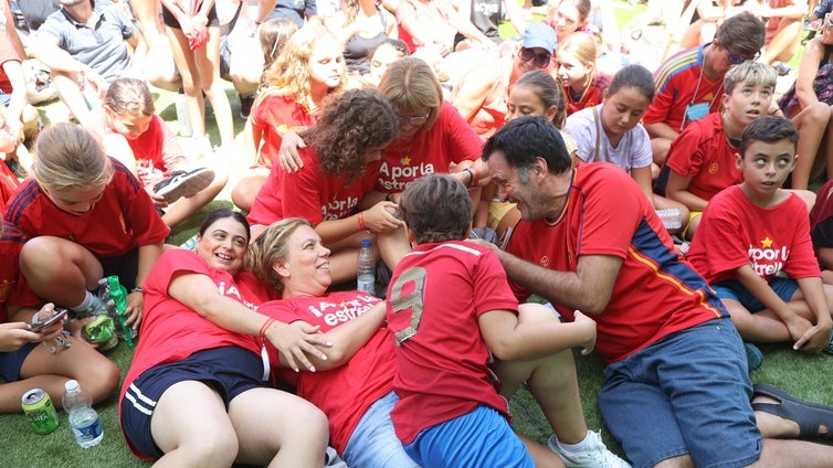 Cádiz celebra la victoria de la Selección española femenina