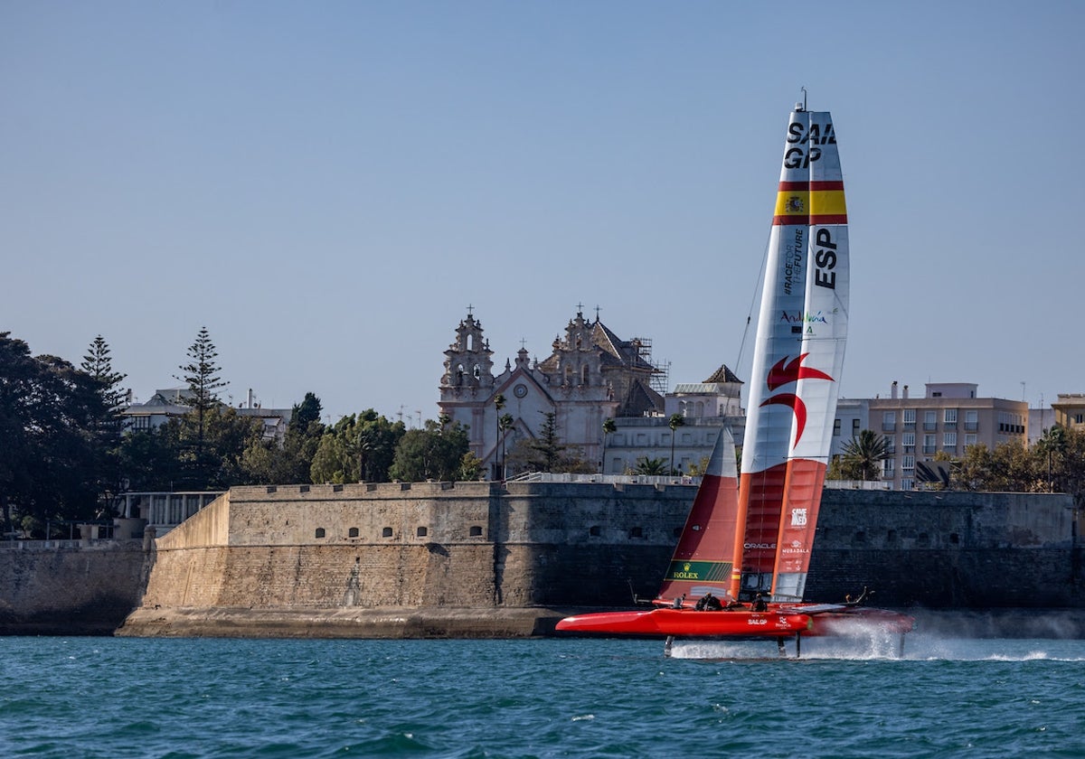 Cádiz ya vibra con SailGP 2023.