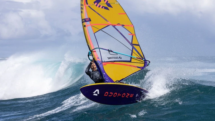 María Andrés participa en el Copa del Mundo de Windsurfing OLAS