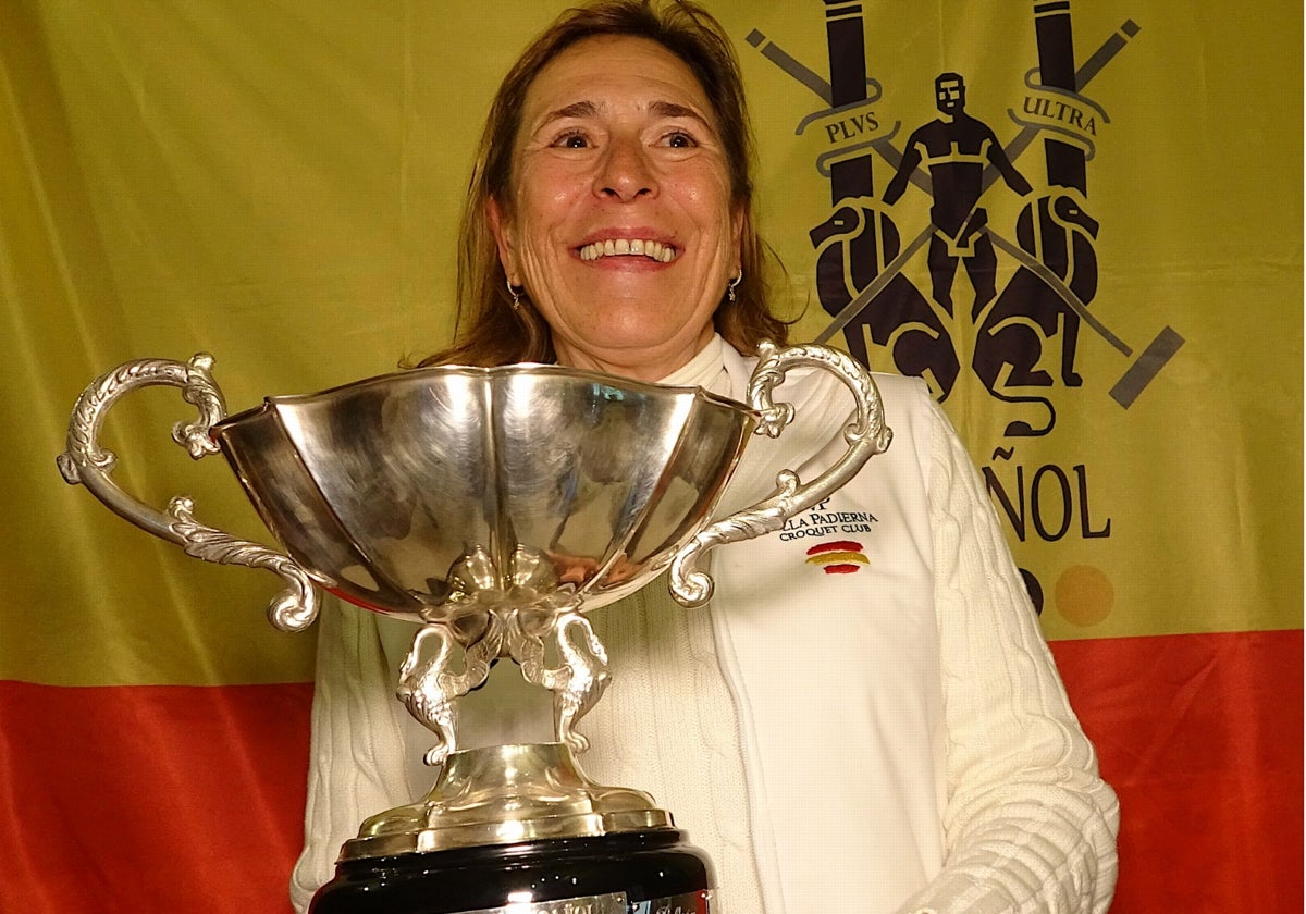 Luz Prado, ganadora del torneo.